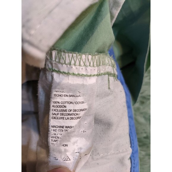 Izod Saltwater Mens Shorts 33 Flat Front Solid Casual Cotton Chino 624 - Picture 12 of 12